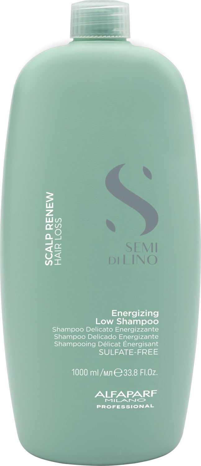Alfaparf Milano Semi di Lino Scalp Renew Energizing Low Shampoo 1000 ml