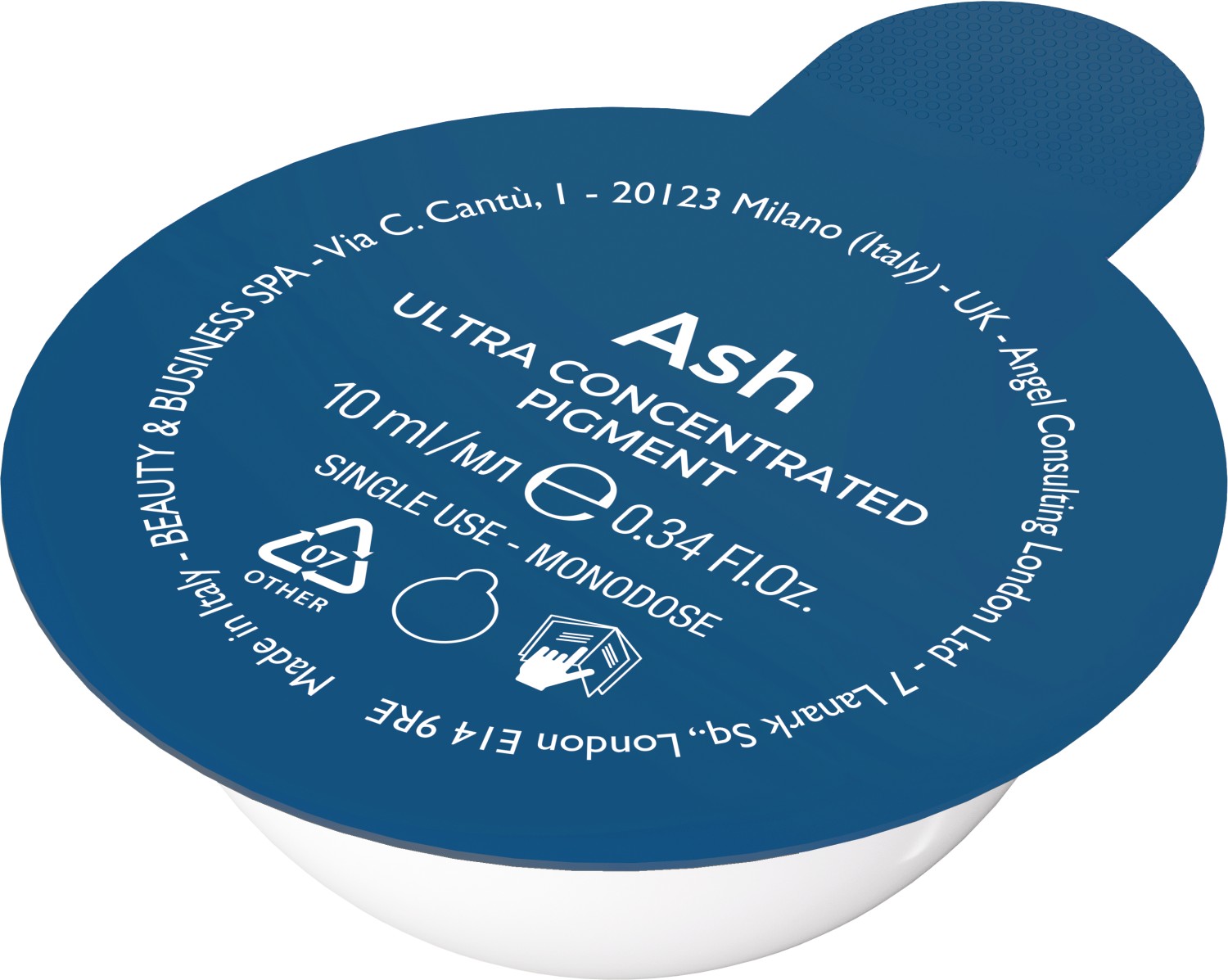 Alfaparf Milano Semi di Lino Sublime Pigments Color Ash .1 10 ml