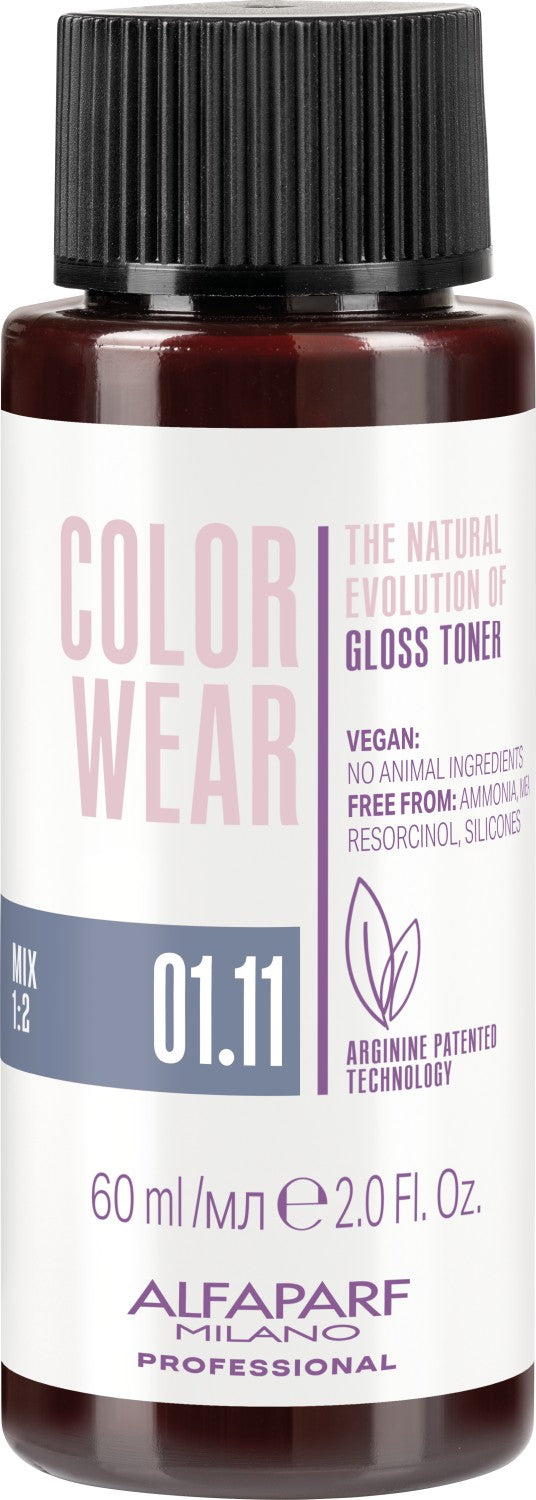 Alfaparf Milano Color Wear Gloss Toner 01.11 60 ml