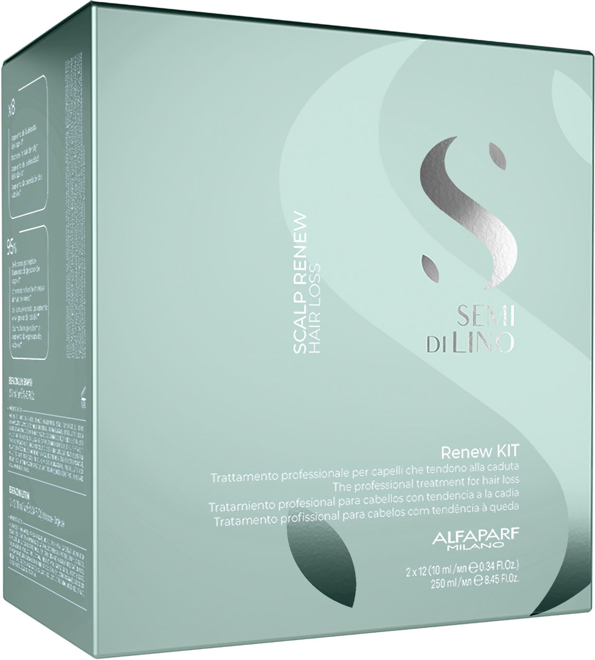 Alfaparf Milano Geschenkset Semi di Lino Scalp Renew Kit