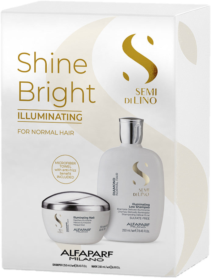 Alfaparf Milano Geschenkset Semi di Lino Diamond Kit