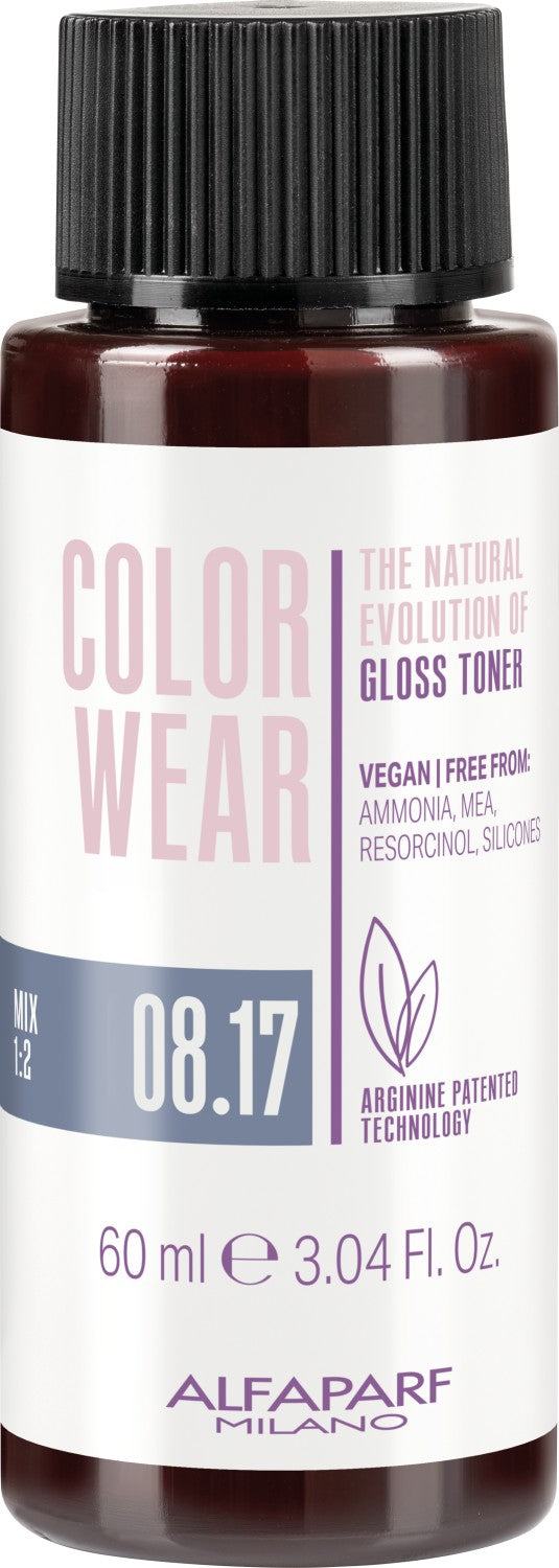 Alfaparf Milano Color Wear Gloss Toner 08.17 60 ml