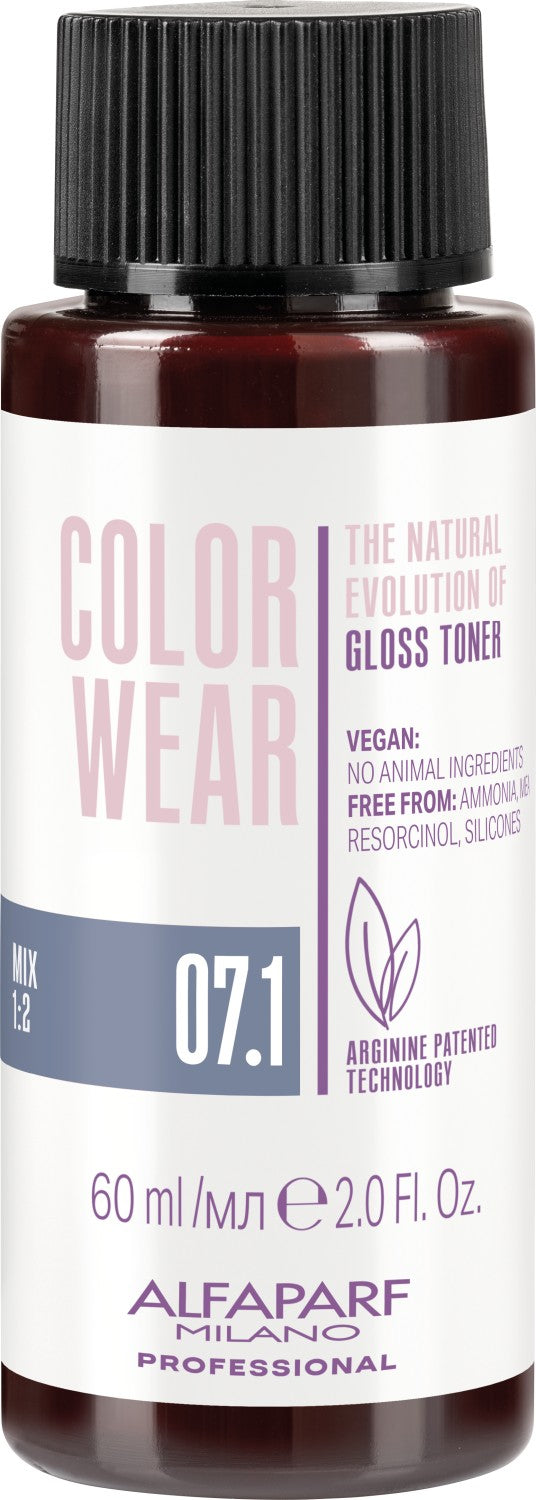 Alfaparf Milano Color Wear Gloss Toner 07.1