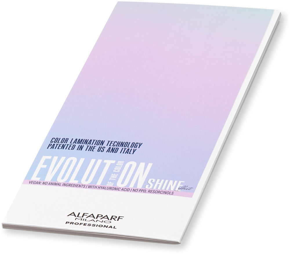 Alfaparf Milano Evolution of the Color Shine Effect 2025 Farbkarte Mini
