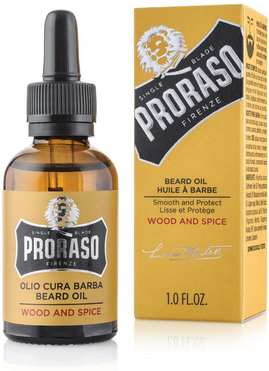 Proraso Beard Oil Wood and Spice 30 ml