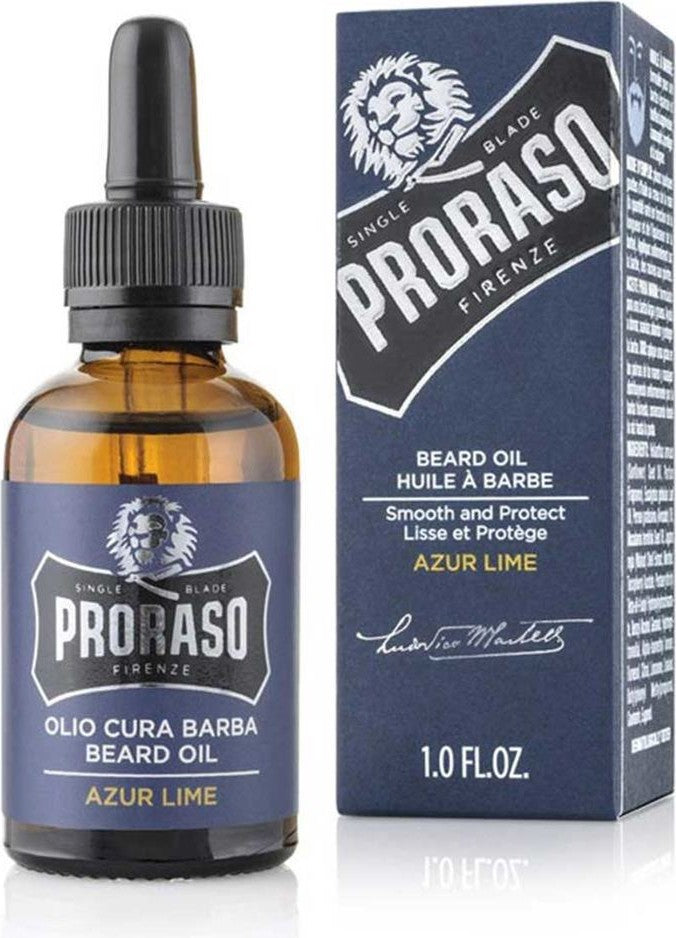 Proraso Bart Öl Azur Lime 30 ml