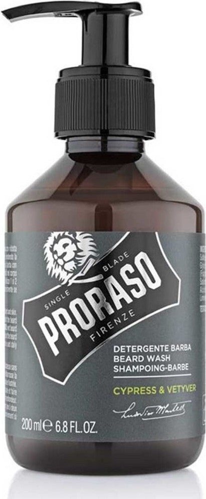 Proraso Beard Shampoo Cypress & Vetyver 200 ml