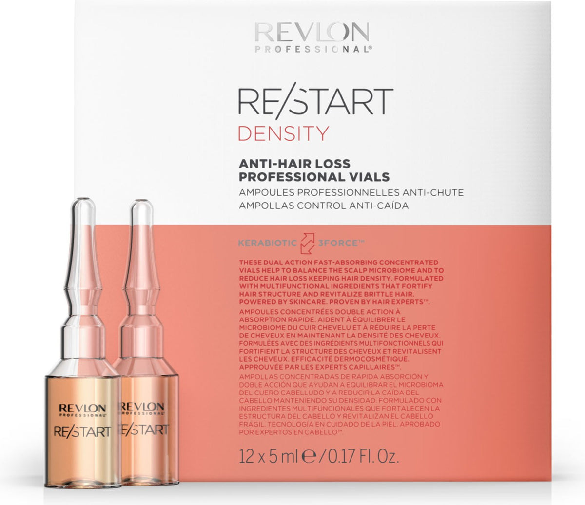 Revlon Professional Re Start Density Anti Hair Loss Vials 12x5 ml