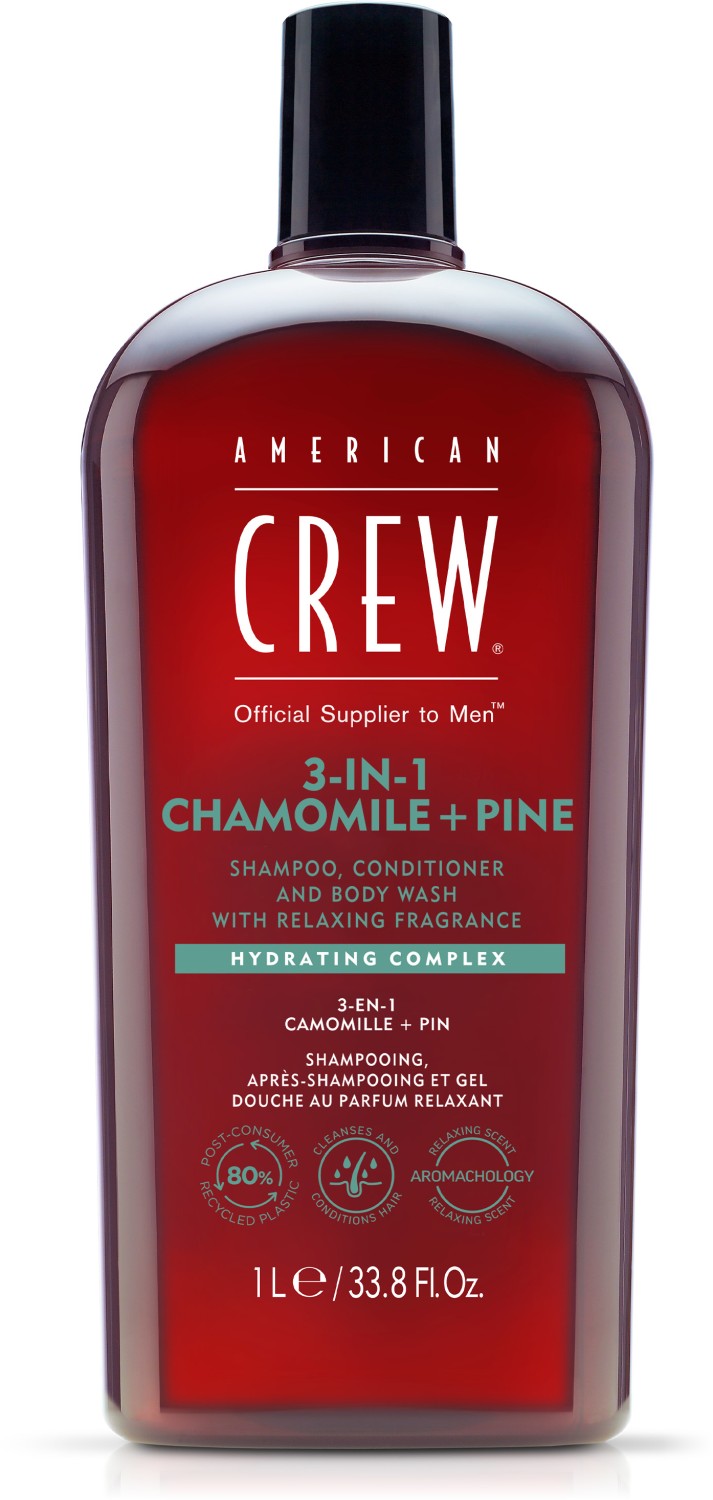American Crew 3 In 1 Chamomile & Pine 1000 ml