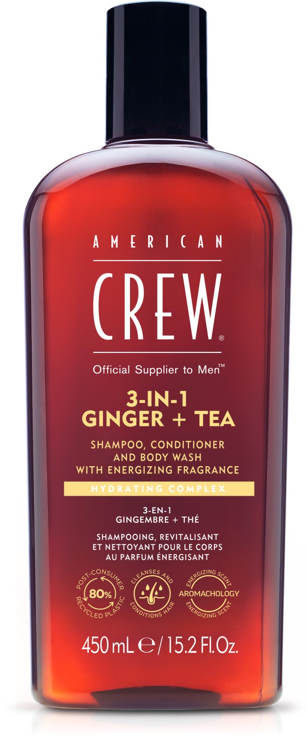 American Crew 3 In 1 Ginger & Tea 450 ml