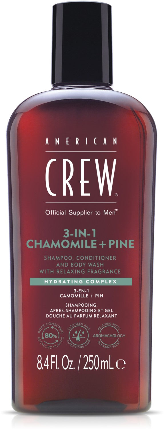 American Crew 3 In 1 Chamomile & Pine 250 ml