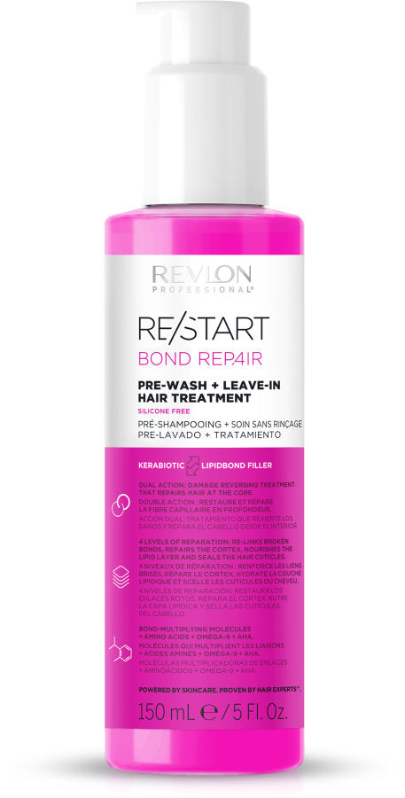 Revlon Professional Re Start Bond Repair Pre Wash + Leave In Hair Treatment 150 ml