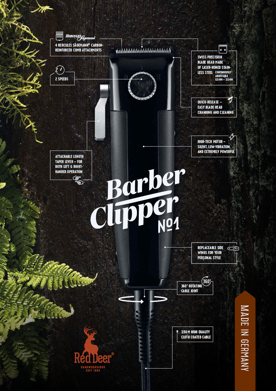 Red Deer Barber Clipper No.1