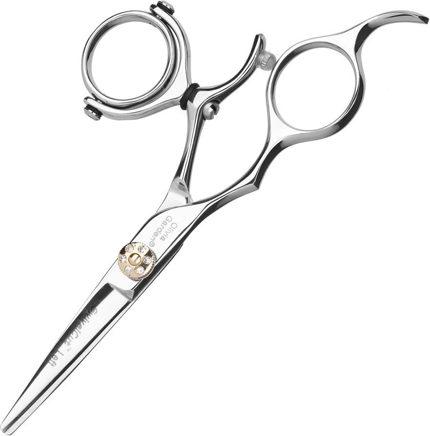 Olivia Garden Swivel Cut 5 0' für Linkshänder