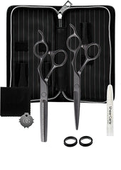 Olivia Garden SilkCut PRO Matt Black 2er Set