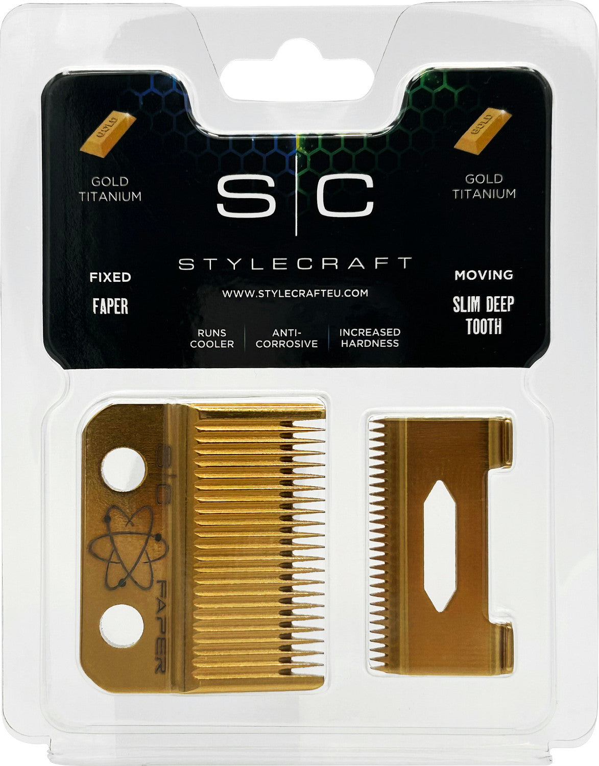Stylecraft Faper Gold + Slim Deep Gold Blade