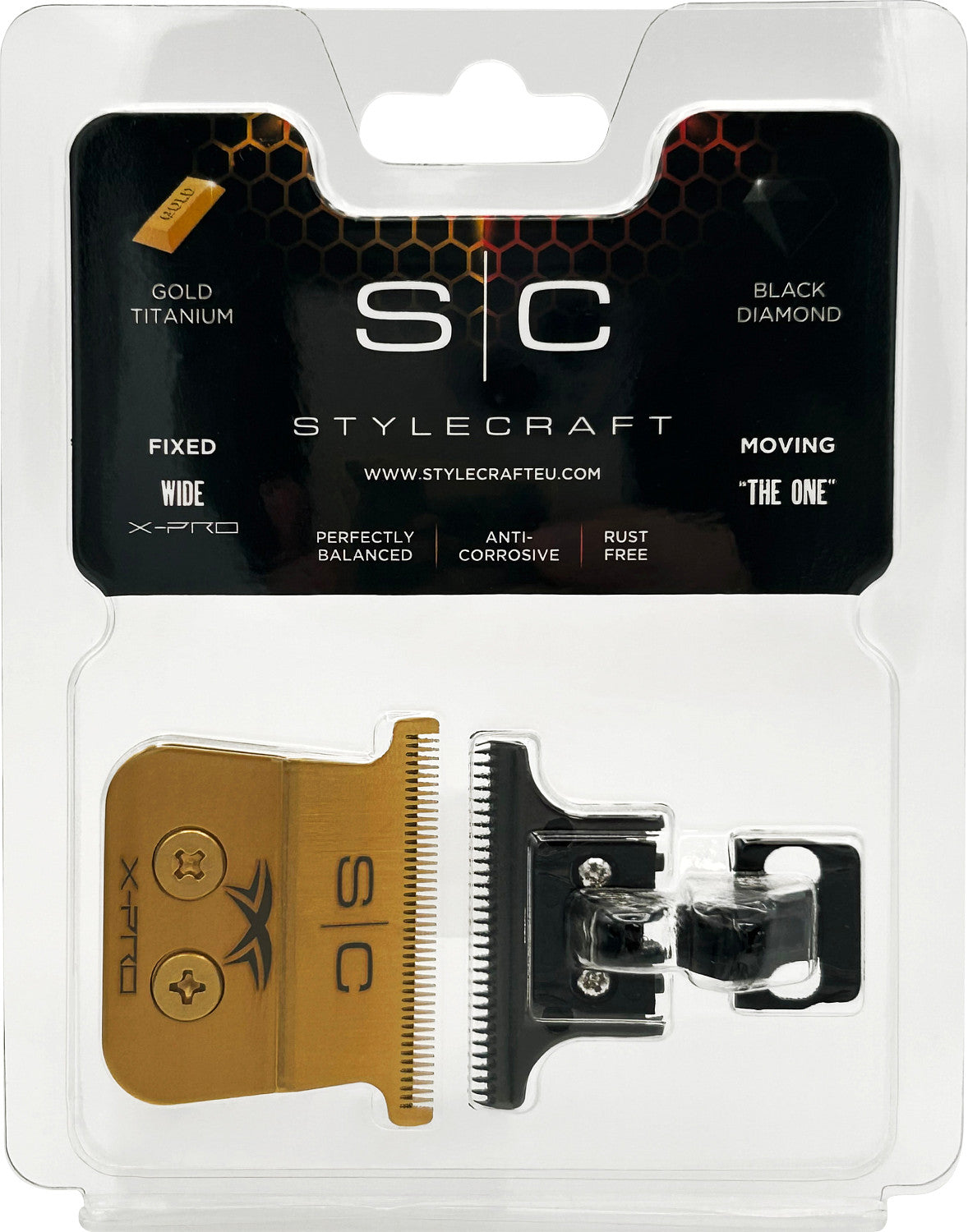 Stylecraft X Pro Wide Gold + The One DLC Blade