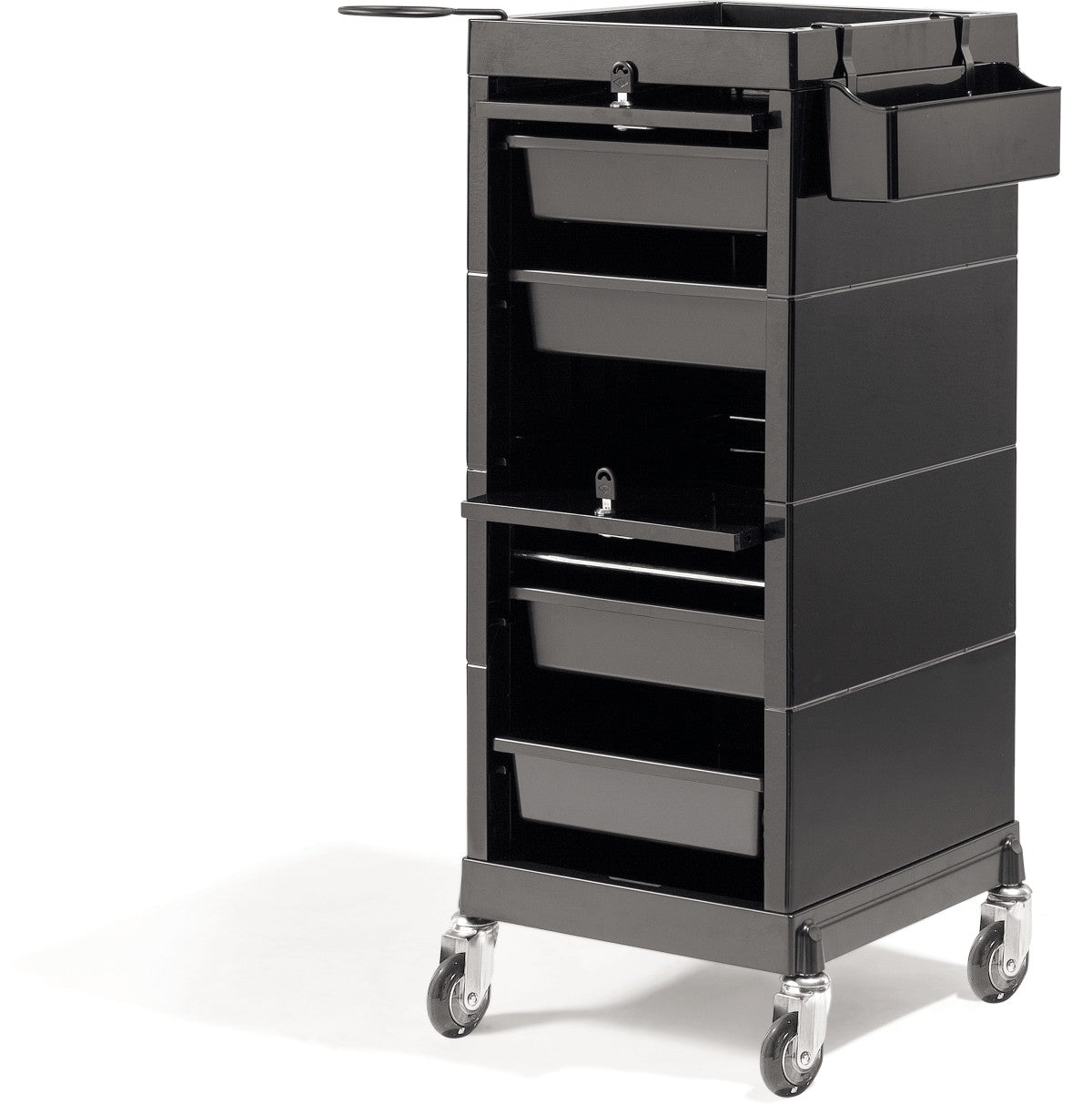 Sibel Discrete Lock Friseurwagen schwarz