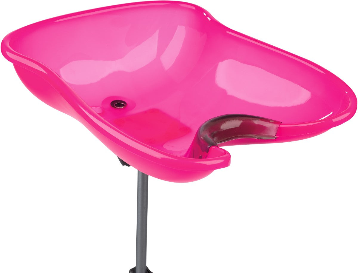 Sibel Mobiles Rückwärtswaschbecken pink transparent