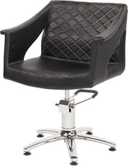 Original Best Buy Concorde Friseurstuhl Schwarz mit 5 Stern Basis