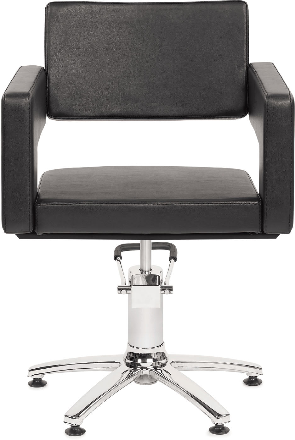 Original Best Buy Odeon Friseurstuhl Schwarz mit 5 Stern Basis