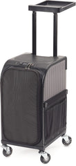 Sibel RollerCoaster Stoolcase Rollhocker Koffer Titanium