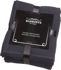 Barburys Double Side Baumwolltuch schwarz