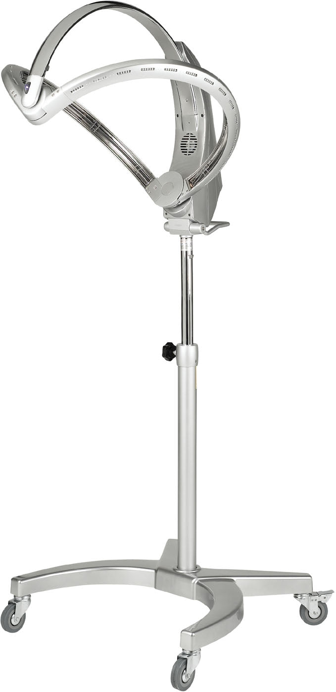 Ultron Climafly Infrarot Trockenhaube mit Stativ glaenzend Silber