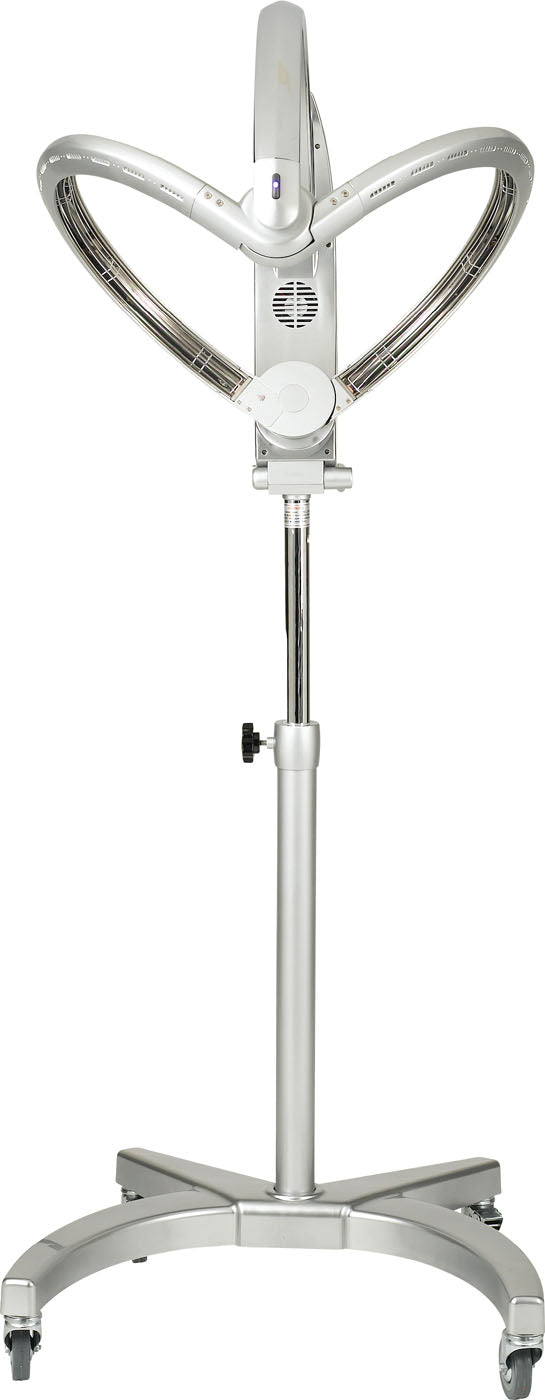 Ultron Climafly Infrarot Trockenhaube mit Stativ glaenzend Silber