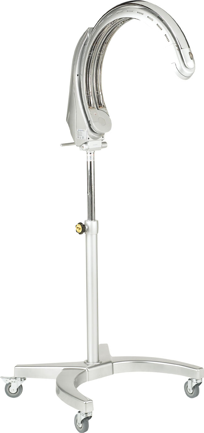Ultron Climafly Infrarot Trockenhaube mit Stativ glaenzend Silber