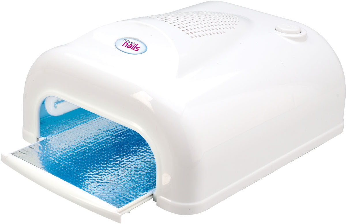 Sibel UV Lichthärtungsgerät für Gelmodellage Mit Ventilator 4X9 Watt