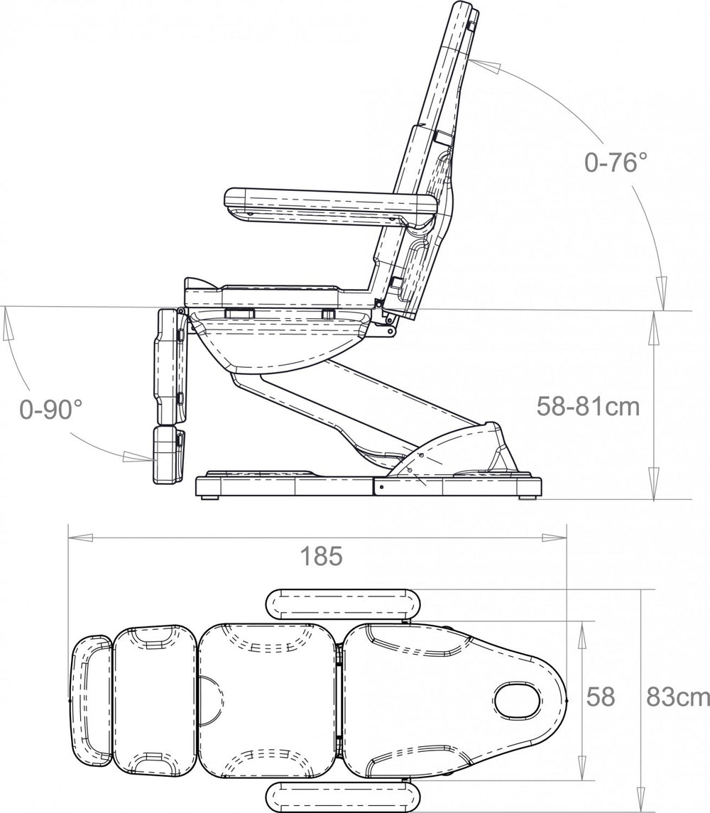 Sibel Elektrische Kosmetikliege Sonia