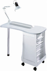 Sibel Maniküre Tisch Weiss B93 x T48 x H74 cm
