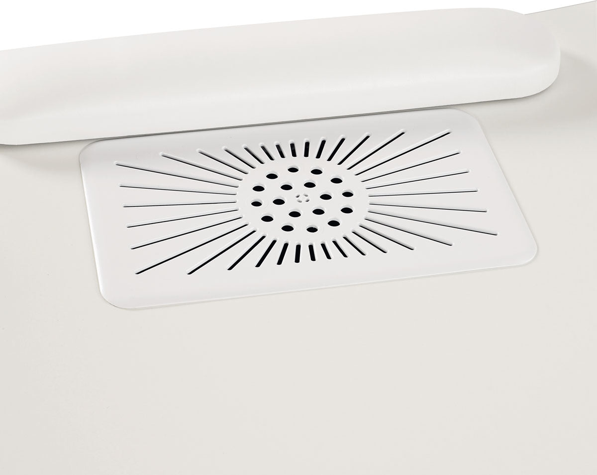 Sibel Margot Maniküre Tisch Weiss mit eingebauter Absauggung 30 Watt