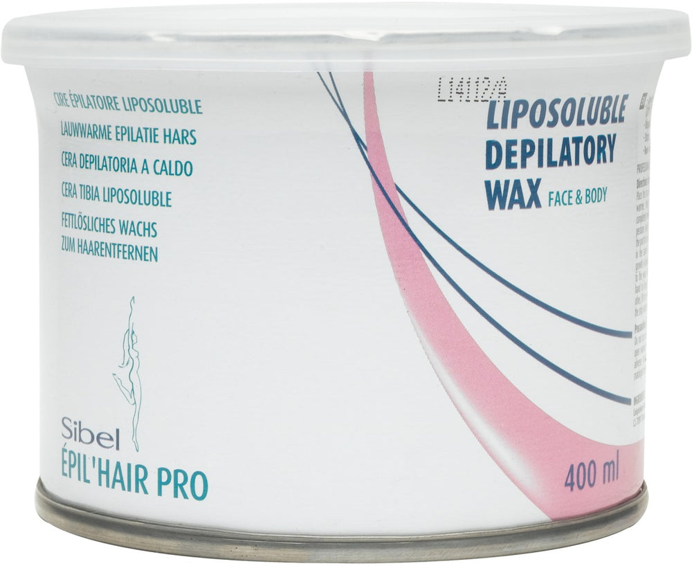 Sibel Èpilhair pro Lauwarmes Fettlöslisches Epilierwachs Maxi PRO Rosa 400 ml