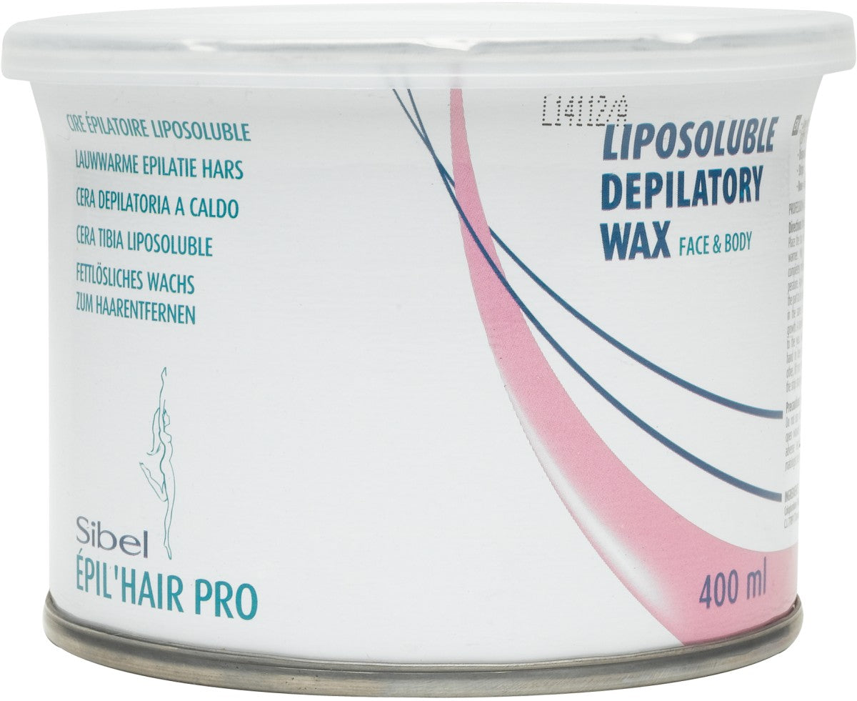 Sibel Èpilhair pro Lauwarmes Fettlöslisches Epilierwachs Maxi PRO Rosa 400 ml