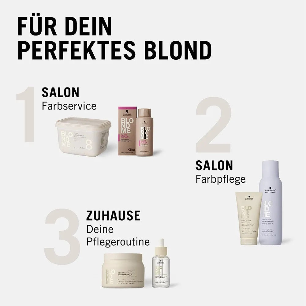 Schwarzkopf Blondme CLAY Lightener 8 Aufheller 350g