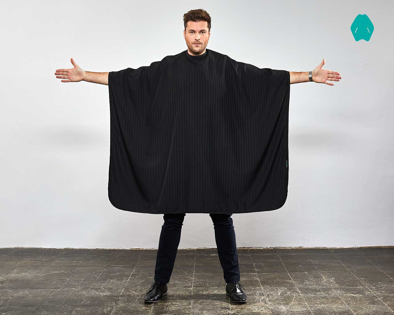 Trend Design Mens Cape black