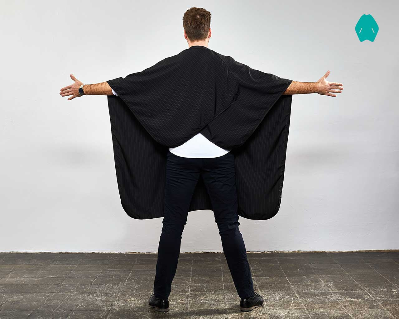 Trend Design Mens Cape black
