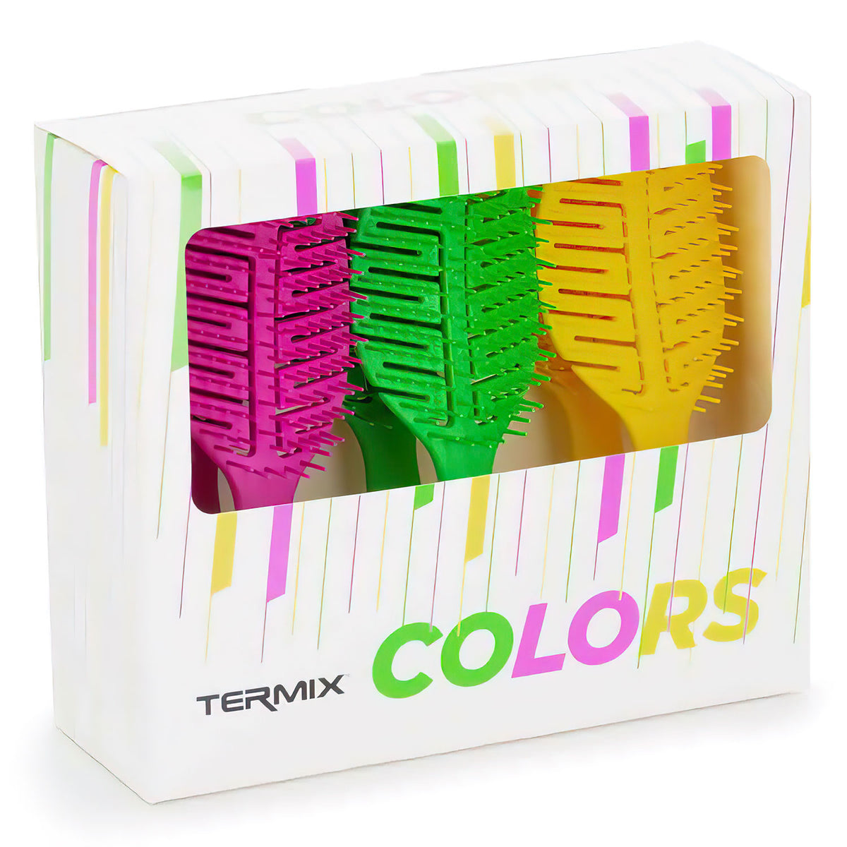 Termix Color Detangling Hair Brush 6er Pack