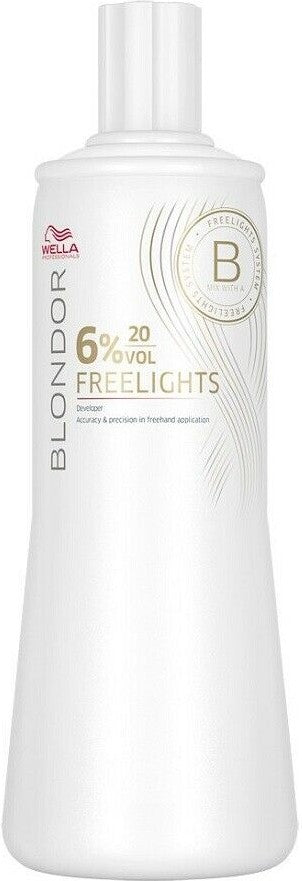 Wella Blondor Freelights Oxidations Creme 6 1000 ml