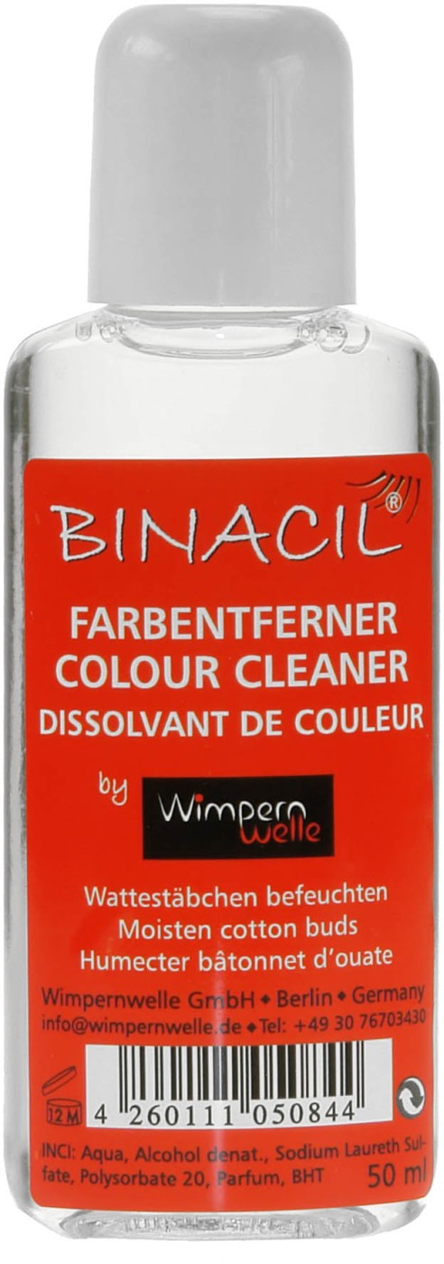 Wimpernwelle BINACIL Farbentferner 50 ml