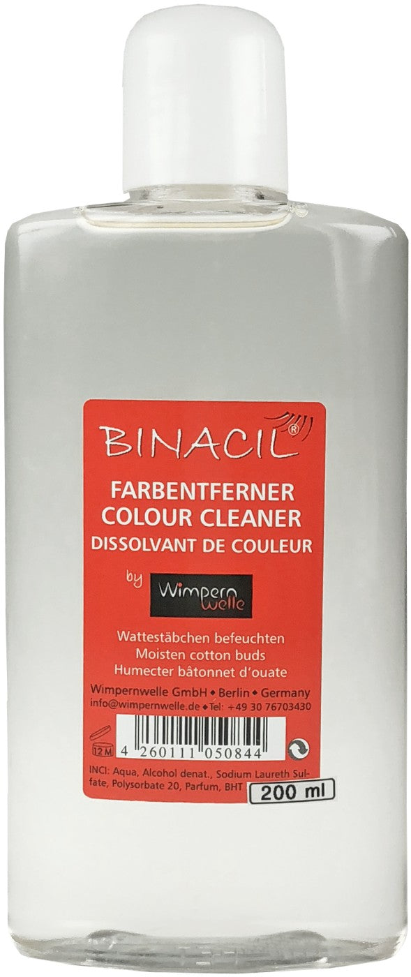 Wimpernwelle BINACIL Farbentferner 200 ml