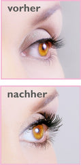 Wimpernwelle Wimpern in der Flasche