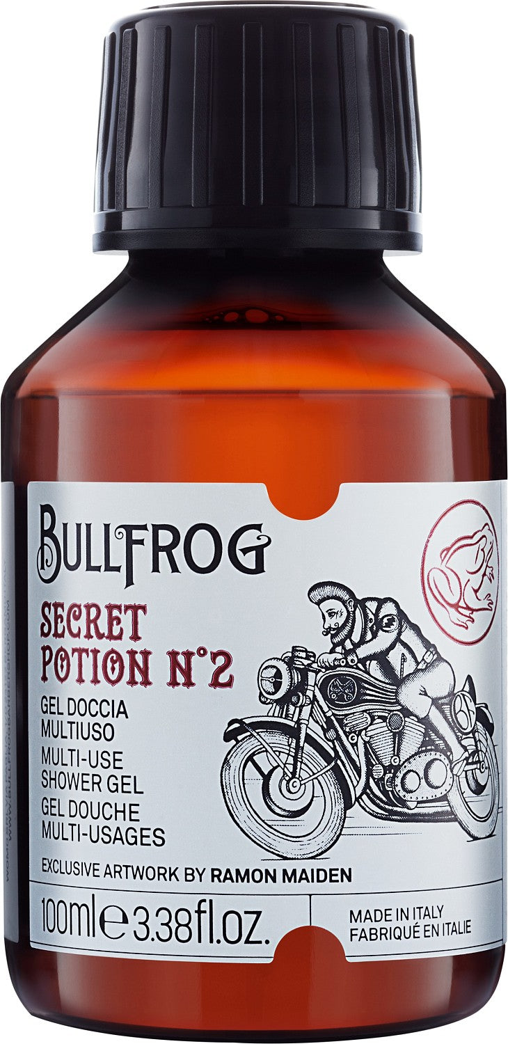 Bullfrog All in one Shower Shampoo Secret Potion N.2 Travelsize 100 ml