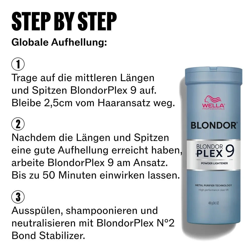 Wella Professionals BlondorPlex 9 Powder 400 g