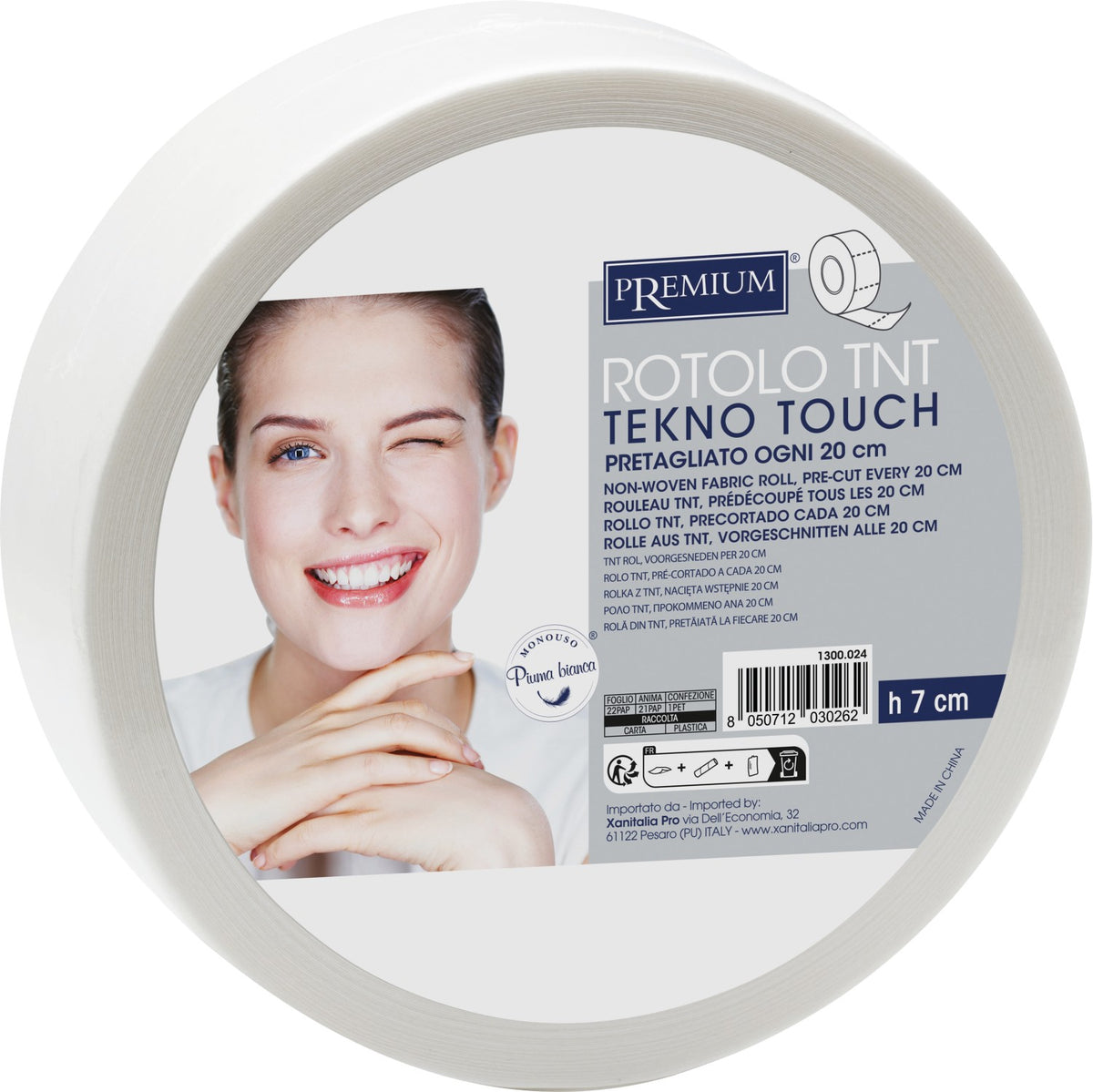 XanitaliaPro Vorgeschnittene Soft Rolle zur Haarentfernung