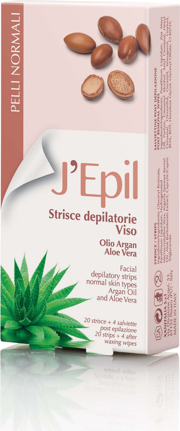 XanitaliaPro Gesichtsenthaarungsstreifen von J´Epil
