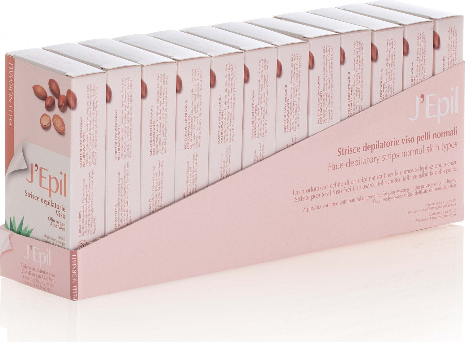 XanitaliaPro Gesichtsenthaarungsstreifen von J´Epil