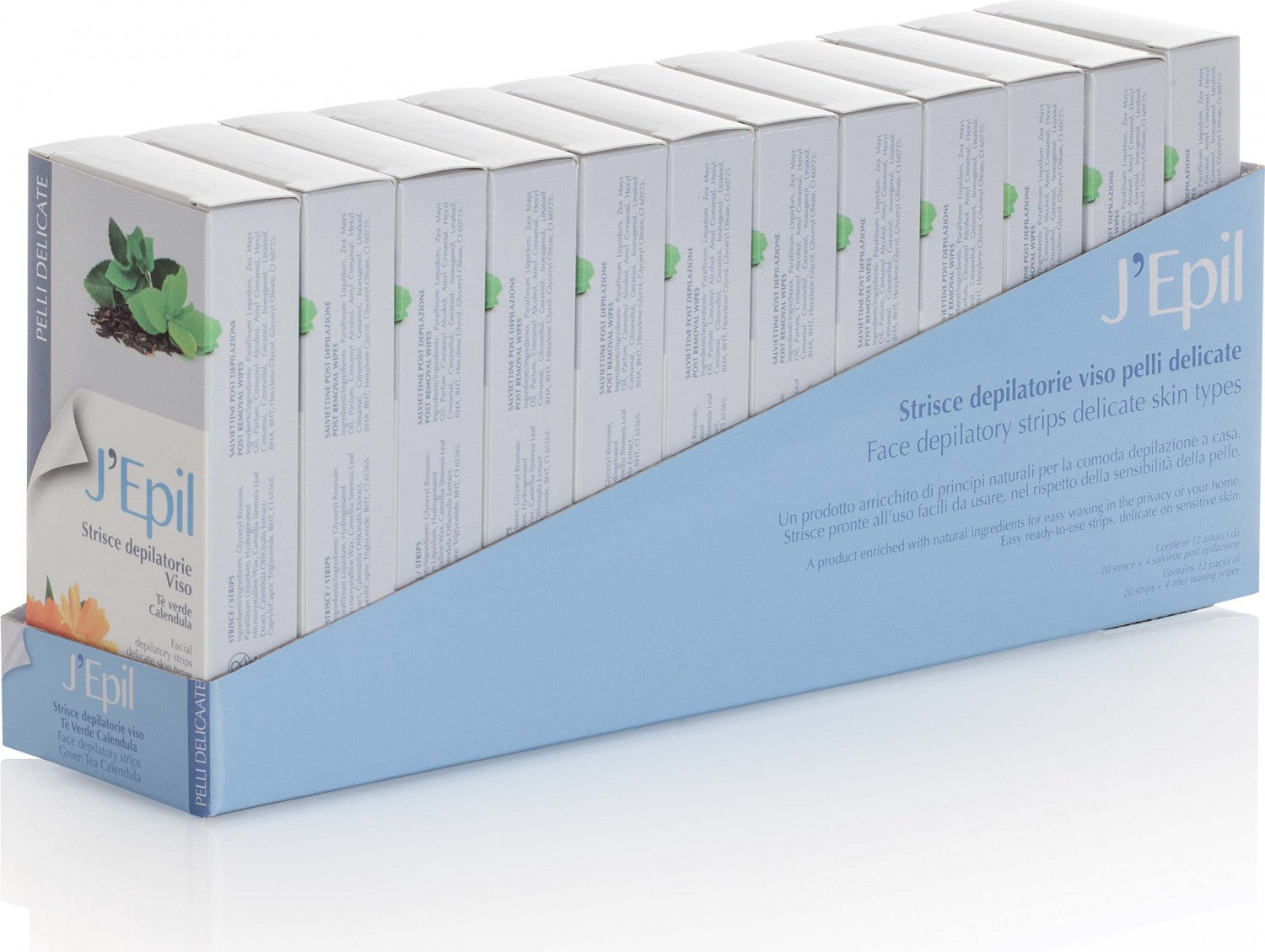 XanitaliaPro Gesichtsenthaarungsstreifen von J´Epil